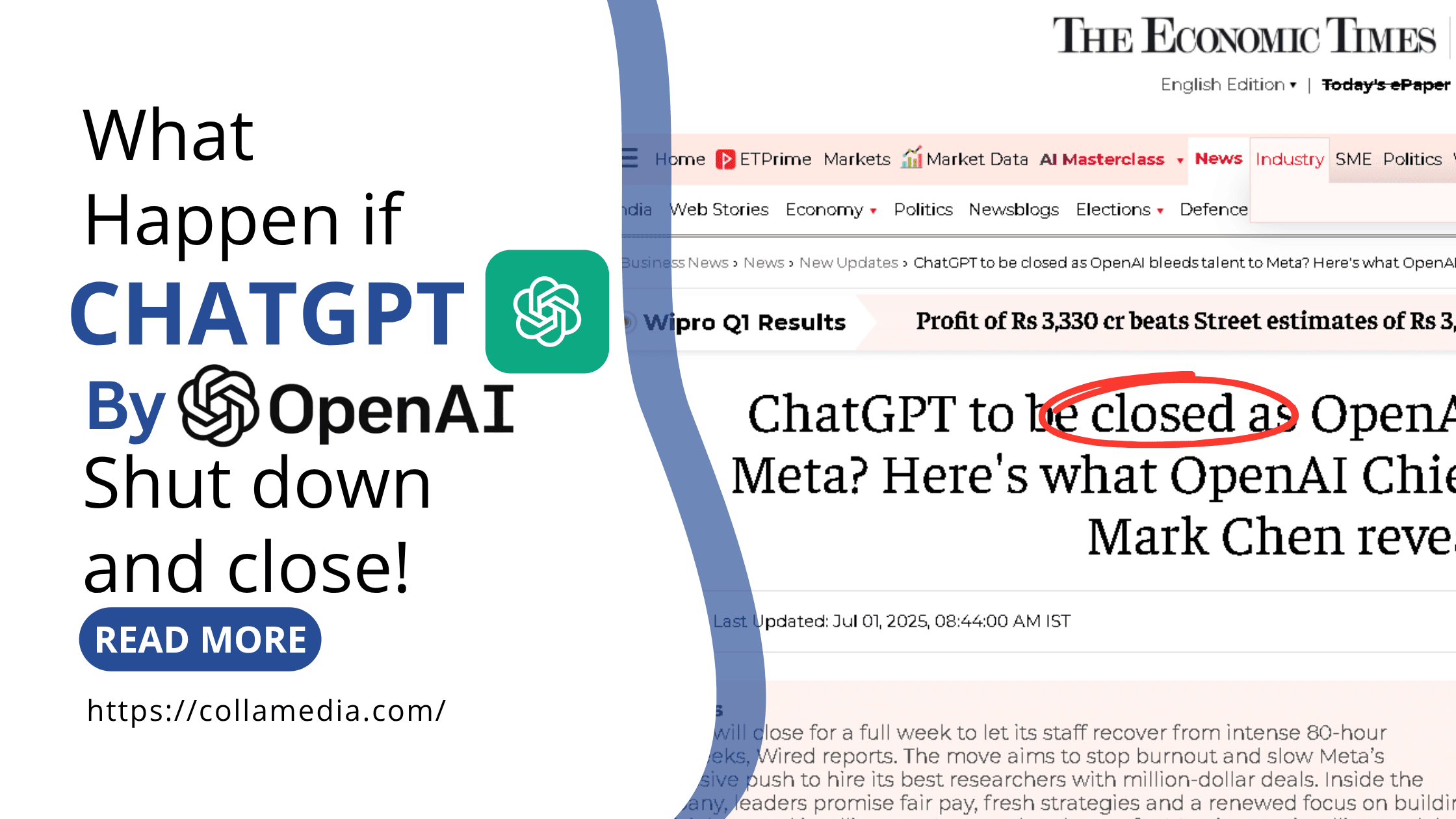 What if ChatGPT shut down and closed